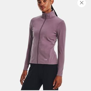 Under armor fitted zip up GRAY